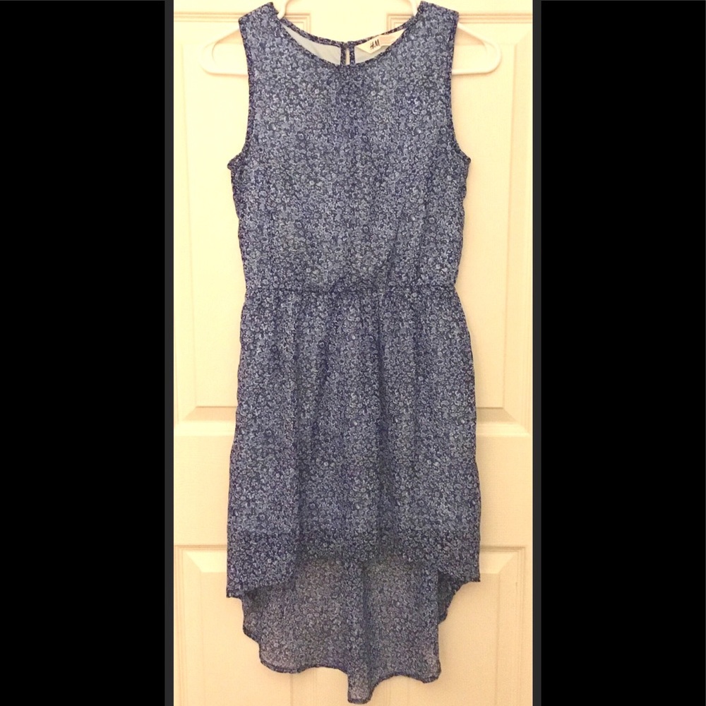 Floral high low H&M dress!